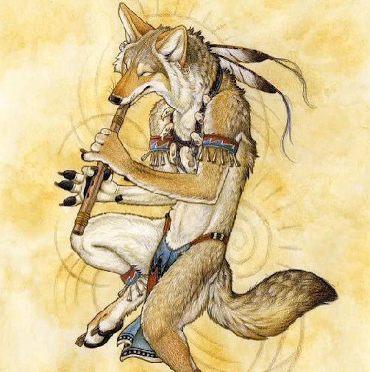 Trickster-coyote